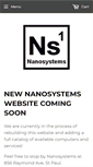 Mobile Screenshot of nanosystems1.com